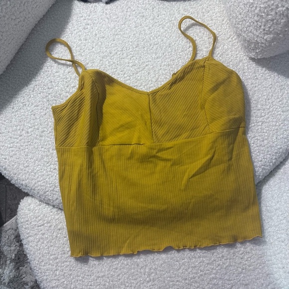 Plus Size 3X Forever 21 Mustard Camisole Top - Picture 1 of 6